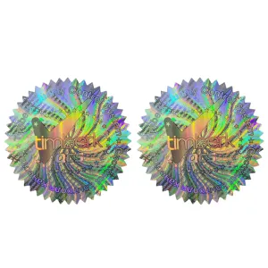 Customized Holographic Label Vinyl Material Glossy/Matt Surface