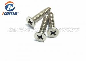 China DIN 7982 Stainless Steel 304 Countersunk Head Phillips Self Tapping Screws on sale