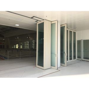 Anodized Aluminum Modern Fireproof Office Partition Wall Designed to Improve