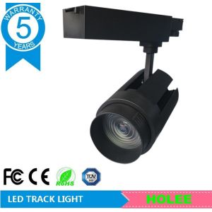 15W 4000K adjustable focal cree led track light 4 phase 5 years guarantee with