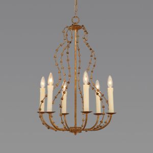 Country Rod iron chandelier lighting (WH-CI-50)