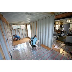 Steel Structure Flat Pack Containers G550 Galvanized Coils Modern Assembly