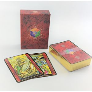 Gilded Edges 350gsm Coated Paper Tarot Cards Matt Finished
