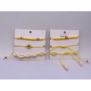 Durable Elastic Cute Beach Bracelets Reusable Multiple Sizes