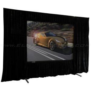 Custom Sizes Fast Fold Screens Outdoor Cinema Front & Rear Projection Fabric