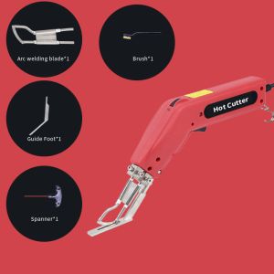 Controllable Temperature Rope Fabric Heat Knife With Arc Welding Blade