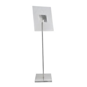 China Floor Standing POS Poster Sign Holder , 1100 - 1600mm Floor Stand Display on sale