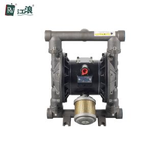 1 Inch Dual Double Diaphragm Air Pump Design Aluminum Santoprene Membranes