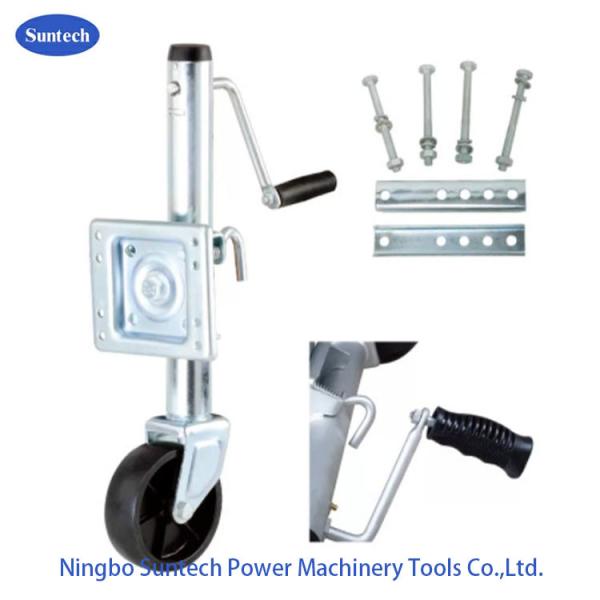 Buy 1000lb Side Wind Bolt Thru Marine Swivel Trailer Jack at wholesale prices