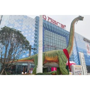 Quality Shopping Mall Realistic Animatronic Dinosaur Brachiosaurus Custom Support for sale