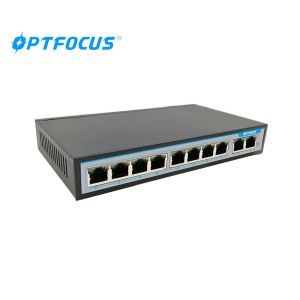 Stable PoE Network Switch 8 Port POE Switch Gigabit Uplink OFS-PE-DT8GT2