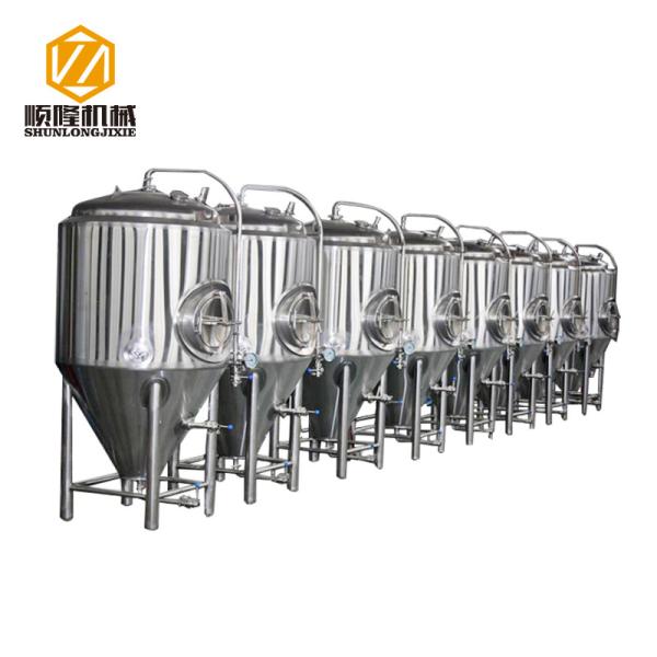 Micro Conical Fermentation Tank Stainless Steel SUS304 Material Polished Surface