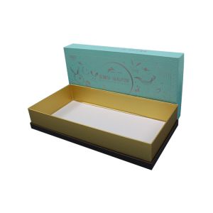 Luxprinters Cardboard Packaging Box 40x33x11cm With Gold Stamping