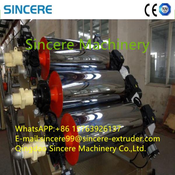 Plastic Hollow PS PP PET Sheet Extrusion Line Machine OEM