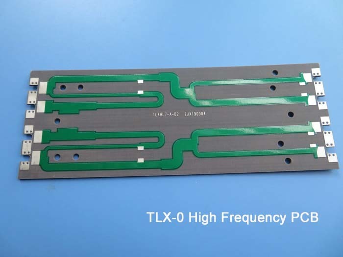 TLX-0 Microwave PCB 2-layer Low DK 2.45 Taconic High Frequency PCB 62mil 1.575mm