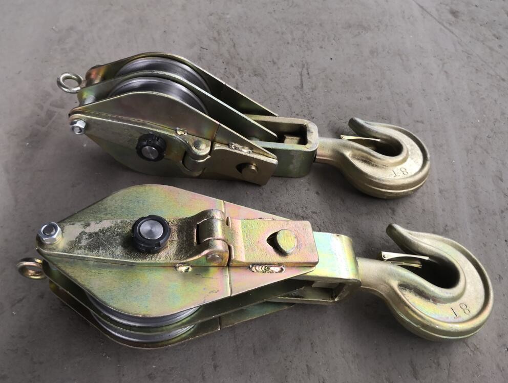 Hoisting Pulling Block, Lifting Hook With Pulley