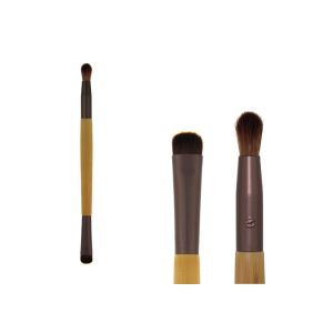 Bamboo Handle Mini Makeup Blending Brush Cosmetic Weasel Hair 163mm