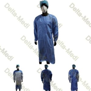 EO Sterile Reinforced Disposable Doctor Gowns For Hospital Medical