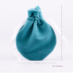 Silk Ribbon Drawstring pouch