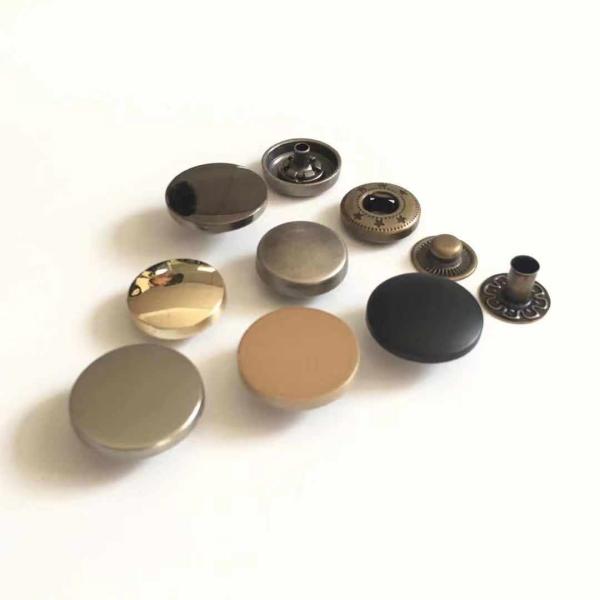 wholesale 17MM zinc alloy snap button cap gun metal button
