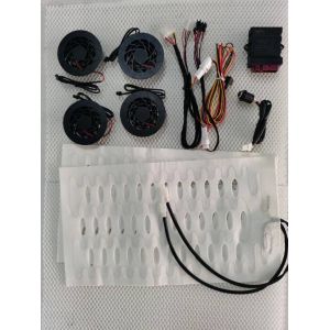 Tesla Refitted Vehicle Electric Seat Parts Black Adjustable Power Ventilation