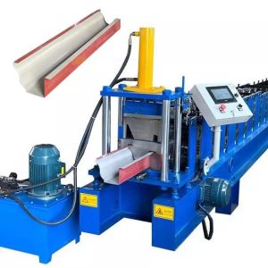 Steel Metal Water Gutter Roll Forming Machine Automatic