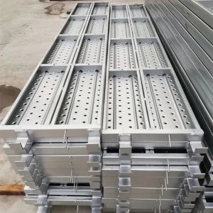 Customized Length Steel Plank Scaffold For Construction Scaffolding