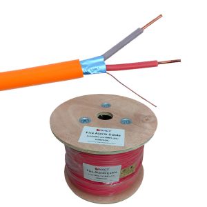 1/0.5tc mm Drain Wire 2 Core 2X1.5mm2 Fire Resistant Cable for Screened and