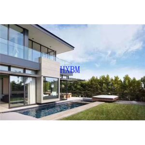 Double Glazed 5mm 12A Glass Clad Aluminum Windows 6063 -T5