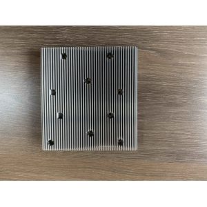 Custom Anodized CNC Machining 6063 Heat Sink Aluminium Extrusion