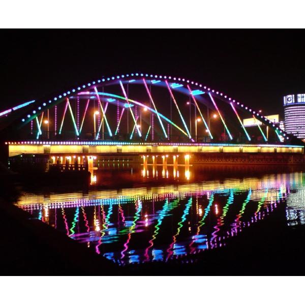 Brightness Rainproof 9cm 6w DC24V LED Pixel Lamp