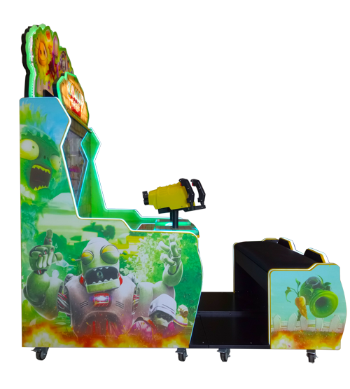 Zombywar Crazy Water Shooting Redemption Arcade Machine For Shopping Mall