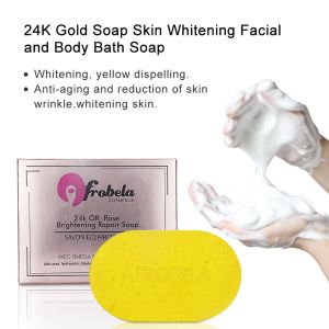 135g Glutathione 24k Gold Soap For Face Whitening Lighting