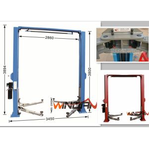 4.0T Manual Release Two post lift