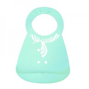 Quality 100% All Natural Baby Bibs Set With Silicone Rubber Material No PVC for sale