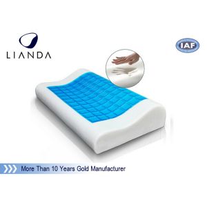 Luxury contour bed cooling gel memory foam pillow Lightweight