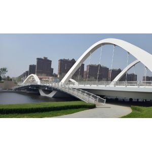 GB ASTM Standard Steel Bailey Bridge Prefabricated Steel Bridges Galvanized