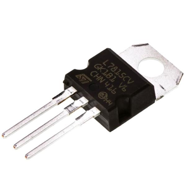 Buy Solar panel voltage regulator L7815CV-DG-ST-TO-220 ICs chips Electronic Components at wholesale prices