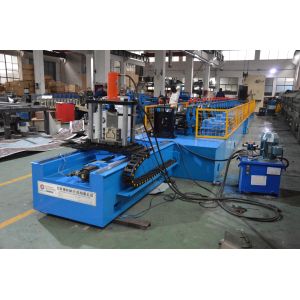 China PLC control Rack Roll Forming Machine with High Speed Punching Press Machine on sale