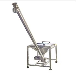 Customizable Screw Auger Feeder For Heat Resistant Materials In Conveyor Systems