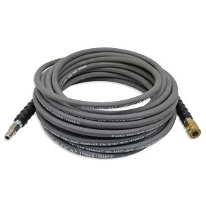 1/4" To 3/8" High Pressure Washer Hose With NPT Fittings And Bend Restrictor