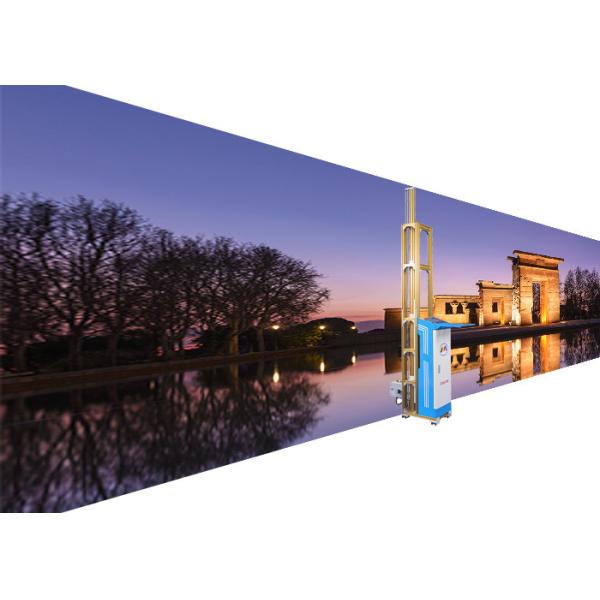 Buy CMYK Vertical Wall Printer Machine , Wall Design Printing Machine at wholesale prices