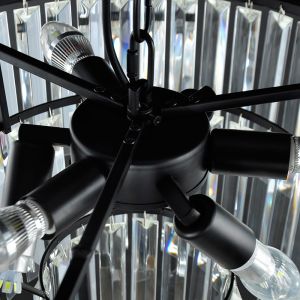 Crystal Pendant Lighting Modern Design 20000 Hrs Lifespan No Mercury