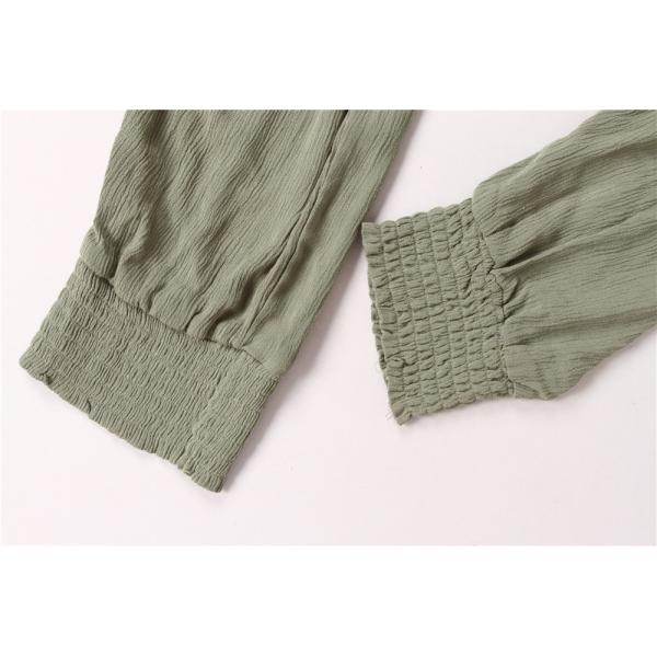 6 Color Soft Touch Cool Elastic Waist Casual Pants 100% Rayon