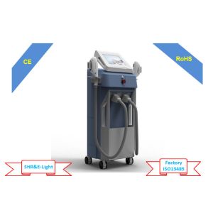 women hair removal machine 3500W Vertical 2Handles ExtrMED SHR E-light IPL RF