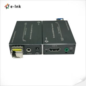 Micro Mini 4K HDMI Fiber Extender with External Audio