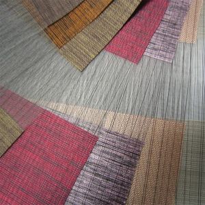 Functional Bathroom Window Coverings Durable Zebra Blind Fabric with Heat