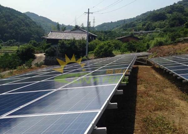 Buy Rust Resistant Solar Module Mounting Structure Aluminum And Stainless Material at wholesale prices