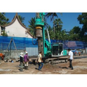 28m Drilling Depth Well Hydraulic Rotary Boring Piling Rig Machine With 8~30 Rpm