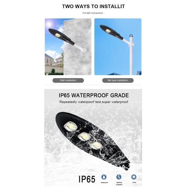 Solar Panel Ra75 30 Watt Solar Flood Lights Aluminum Alloy for Street